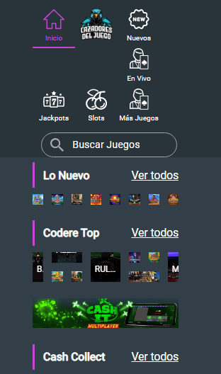 Codere app móvil