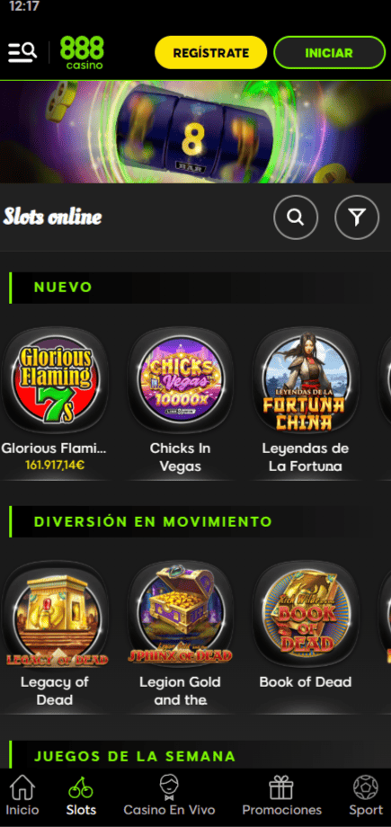 888 casino app