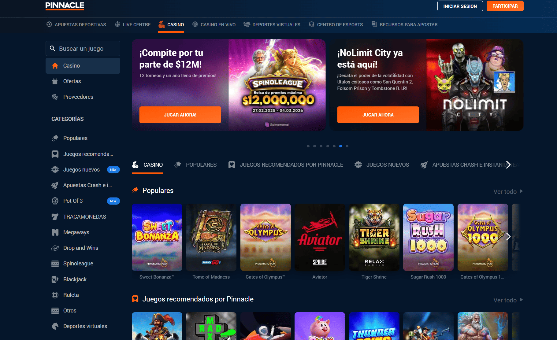 Es seguro apostar en el casino de Pinnacle México