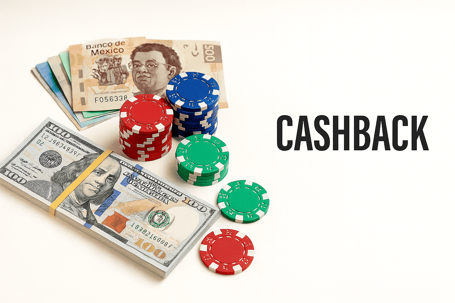 bonos de devolución de dinero de los casinos